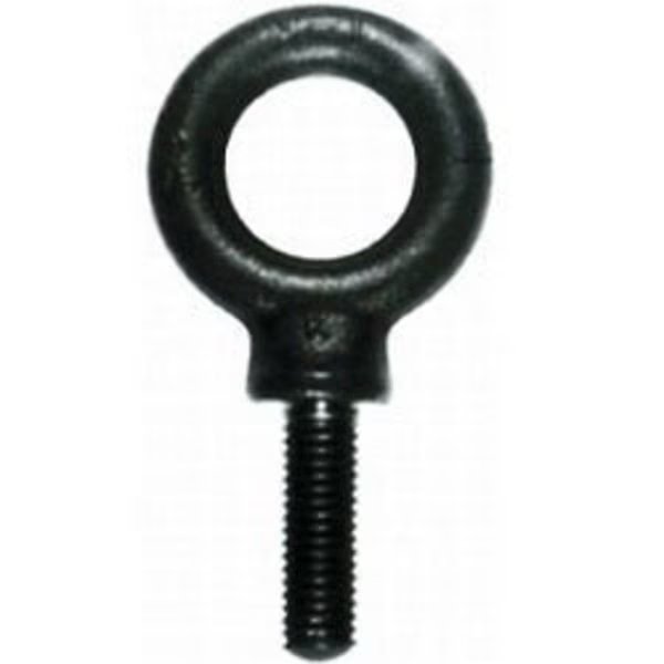 Eye Bolt With Shoulder, M14-2.00, 1-5/8 in Shank, 1-9/32 in ID, Steel, Actek, Mfr#: 41306